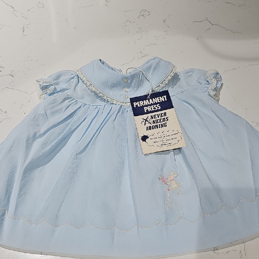 Permanent Press Baby Dress Size 0 NwT.